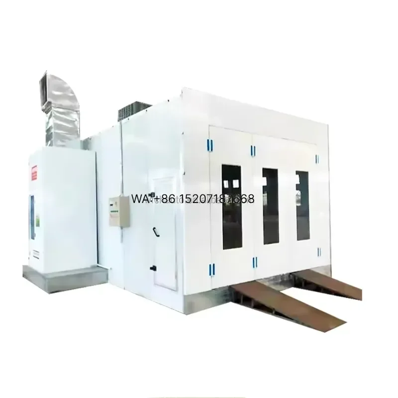 Wmwmnu for Customizable Dust-Free Automobile Paint Booth with Burner Infrared Lamps Heating LED Lighting