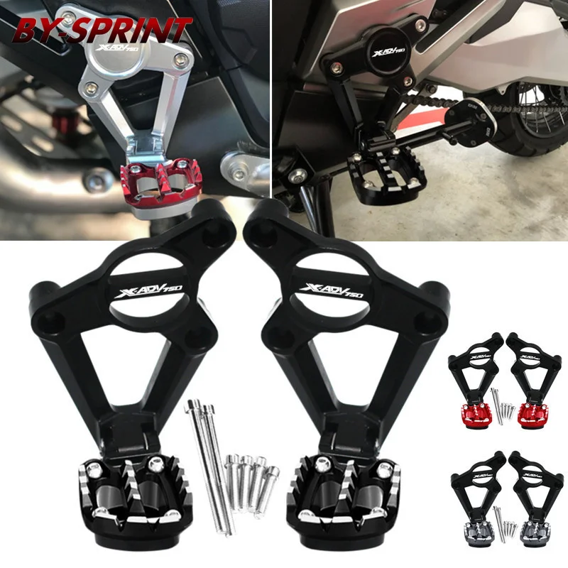 

xadv Motorcycle CNC Rear Footrest Foot Pegs Pedal Passenger Rearsets For HONDA XADV X-ADV 750 XADV750 2017 2018 2019 2020