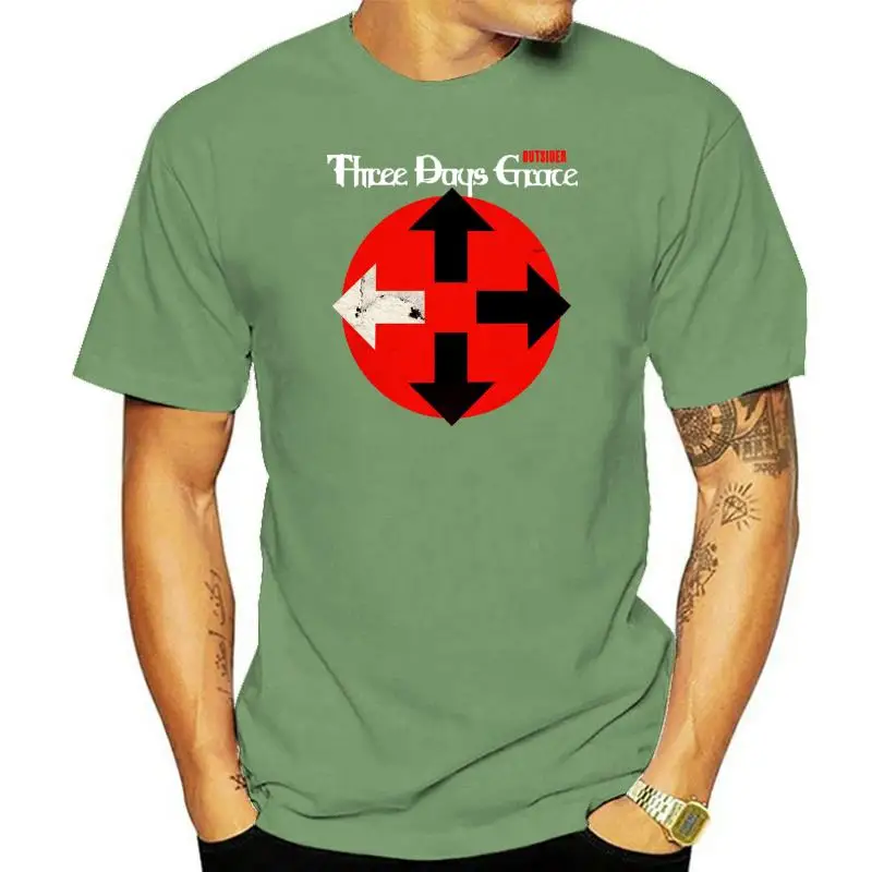 THREE DAYS GRACE Outsider Eclipse T-SHIRT OFFICIAL MERCHANDISE