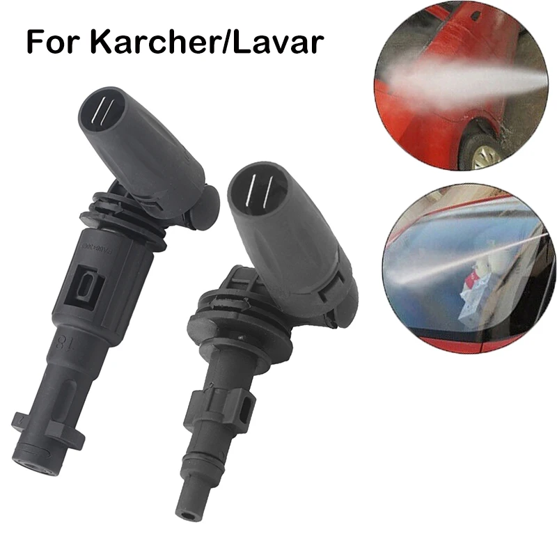 Angle Adjustable High Pressure Washer Nozzle Sprayer For K2-K7 Pressure Washers° Rotating Powerful Spray Patterns