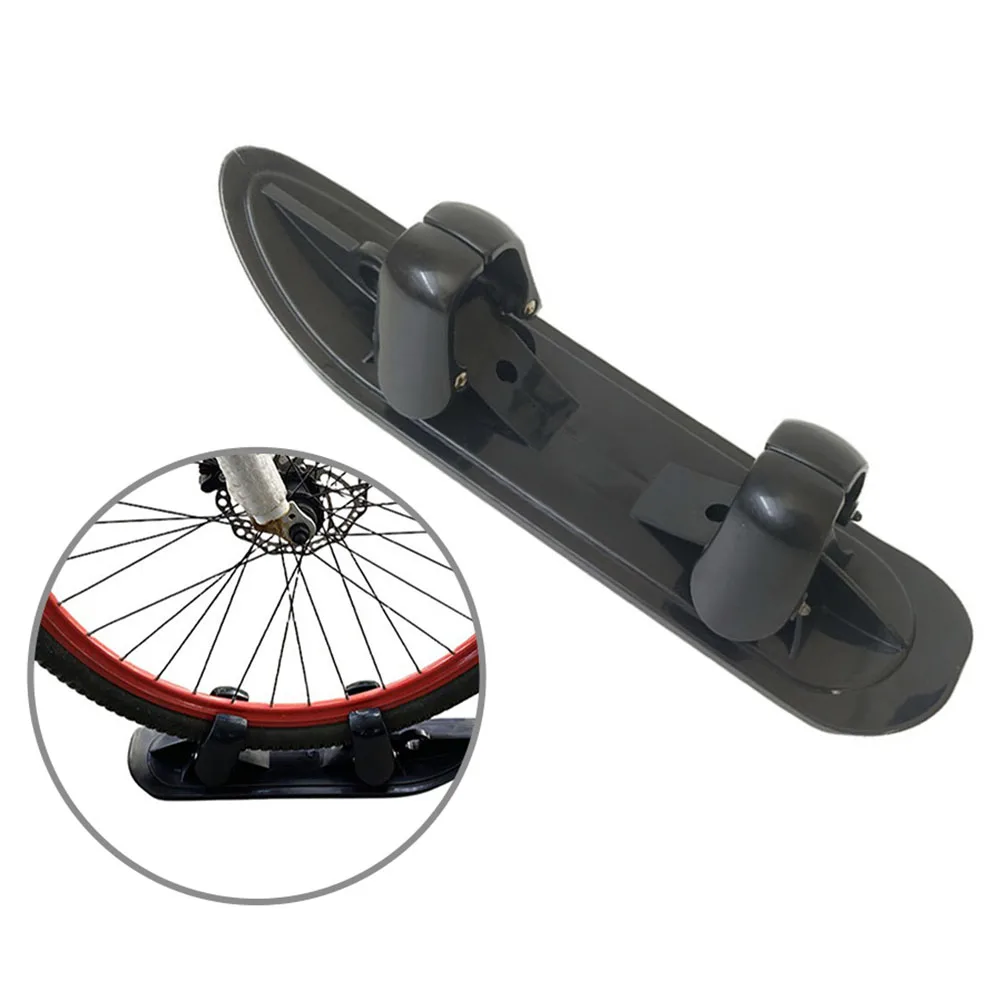 

Lightweight Snow Scooter Ski Sled for Strollers Balance Bikes Scooters and Camping Wagon Carts Plastic Material