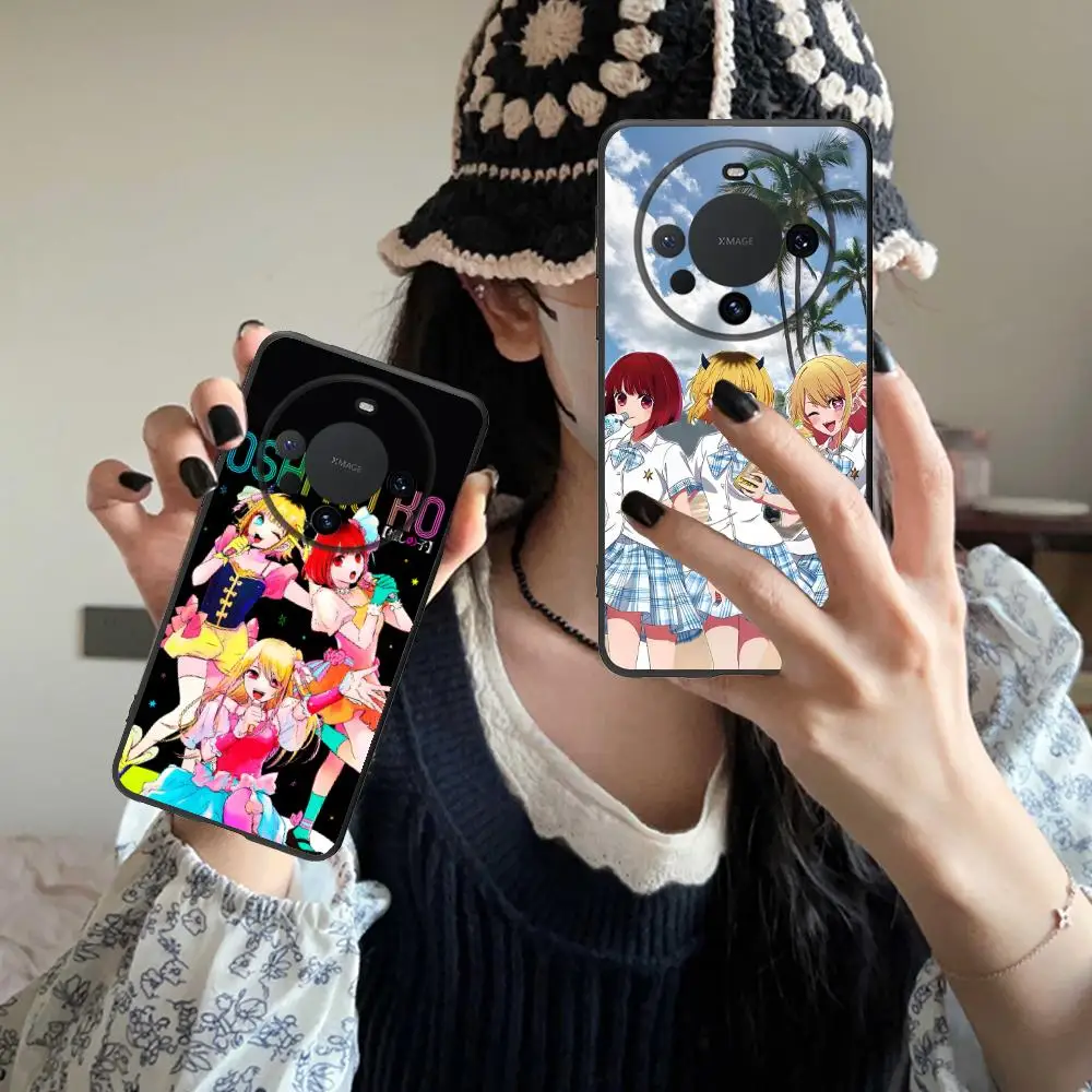 Чехол для телефона Oshi no ko B-Komachi для Huawei Mate 60 50 40 30 20 10 Pro Plus Lite E 5G, цветной защитный чехол для смартфона, роскошный Чехол для телефона Oshi no ko B-Komachi для Huawei Mate 60 50 40 30 20 10 Pro Plus Lite E 5G, цветной защитный чехол для смартфона, роскошный