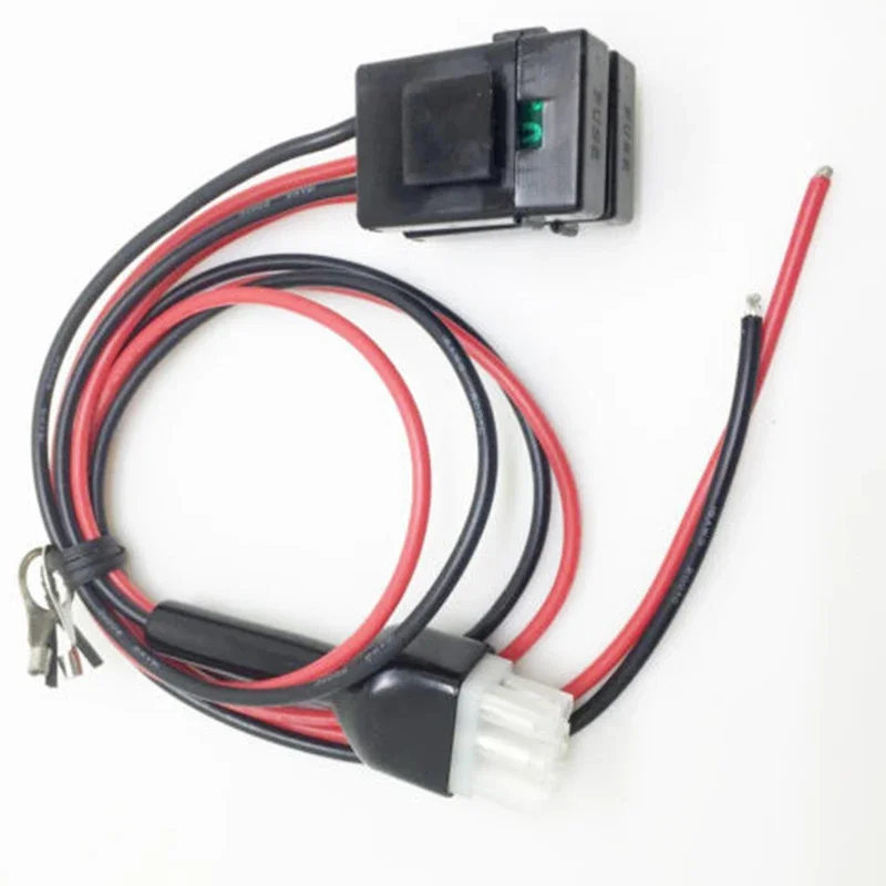 12AWG 6pin DC Power Cord For For For For Kenwood TS570 and For ICOM IC706 Radios Reliable Connection with Fuse Protection