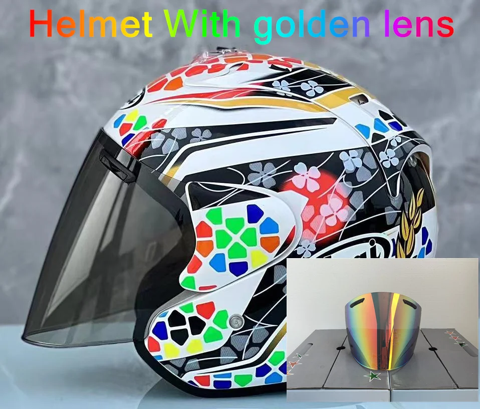 RAM3 Open Face Half Helmet Motorcycle Helmet Riding Motocross Racing Motobike Helmet Capacete New color