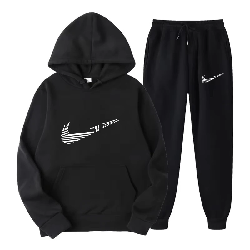 Uniformes de trabajo de dos piezas para hombres y mujeres, Sudadera con capucha, sudadera con capucha para hombres, ropa deportiva de otoño