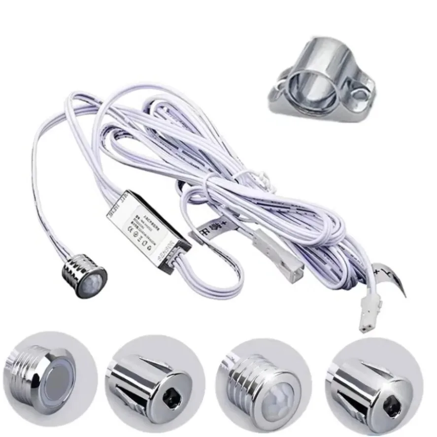 PIR Motion Sensor Touch sensor switch Hand Sweep Switch 5A 12V-24V Hand Wave Scan Smart LED Closet light/Wardrobe lamp