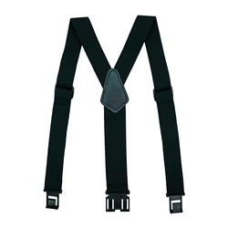 Melo Tough Y Back Suspenders Airport Friendly Suspenders,NO Buzz With Plastic Clip 2 Inch Fully Elastic Braces