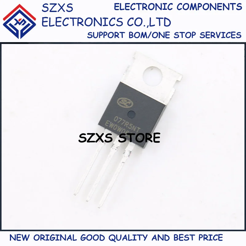 New Original 10Pcs 077R5NT SVT077R5NT TO-220 68V 95A MOSFET Field Effect Transistor In Stock Electronic Components Good Quality