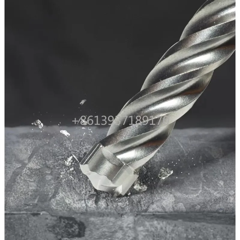210mm 5/6/8/10/12/14mm Classic Solid Carbide Tip 4 Cutters U Flute Sds Plus Drill Bit Hammer Drill Bit for Concrete
