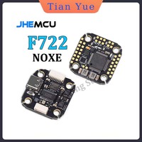JHEMCU F722 Flight Controller FPV Built-in Gyro Barometer OSD 16MB BlackBox Dual BEC 3-6S 20X20mm Twin Engine for RC FPV Drone