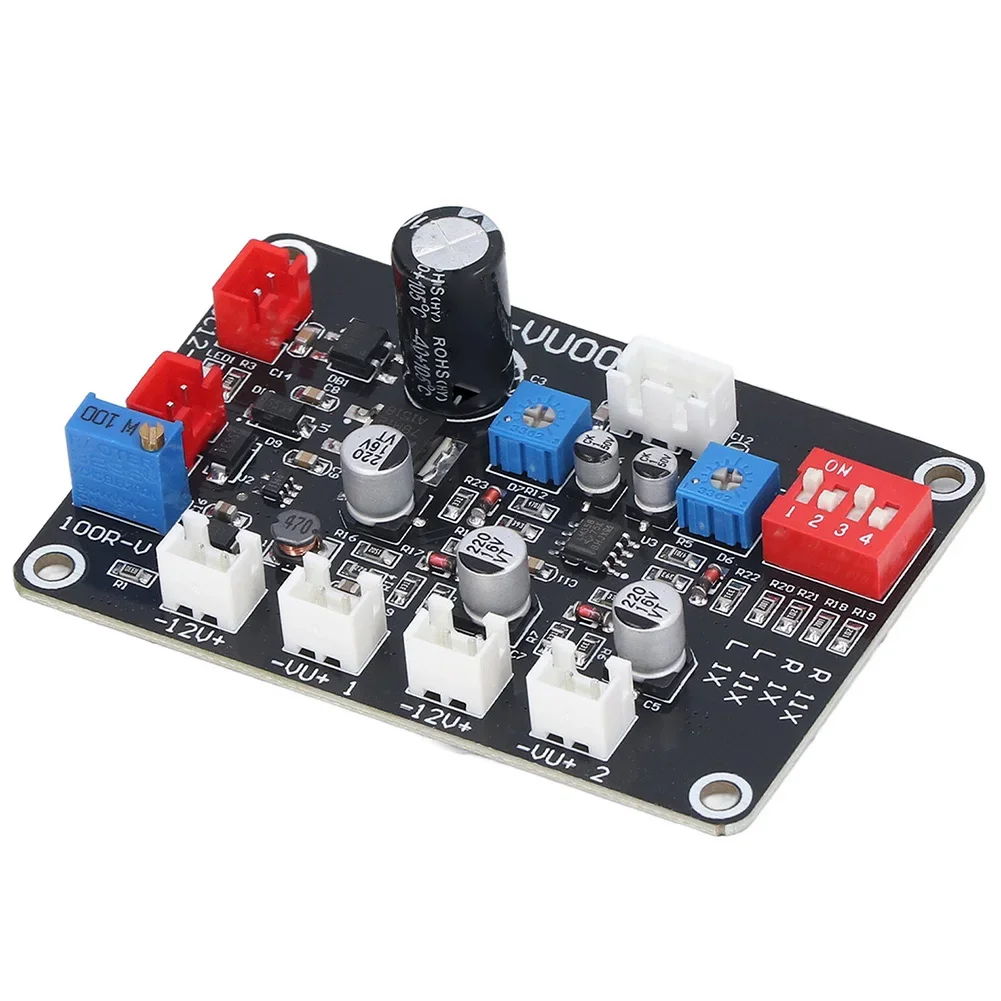 TS VU003 VU Meter Driver Board Adjust VU Meter Driver Panel Backlight High-frequency Low-pass Panel 74 X 50 Mm Accessories