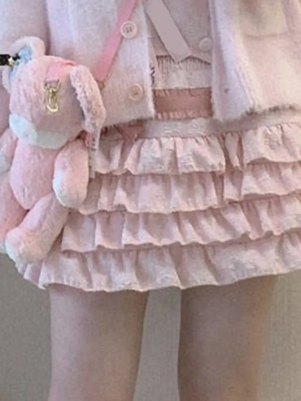 Spódnica damska z wysokim stanem, spódnica typu tort, spódnica w stylu streetwear, spódnica w kształcie litery A, dopasowana, jednolita, na wiosnę i lato, modna.