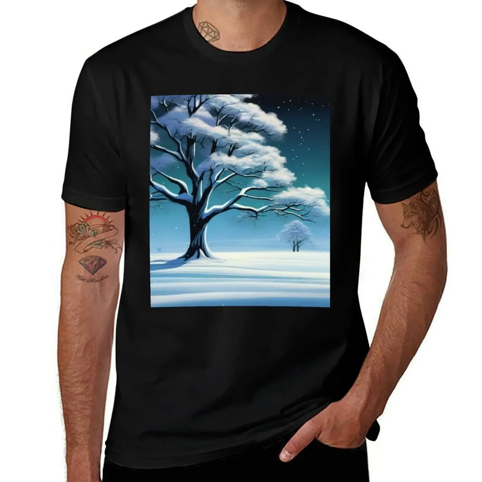 

Artwork by Eyvind Earle T-Shirt Aesthetic clothing Funny t-shirts man t shirt shirts graphic tee men