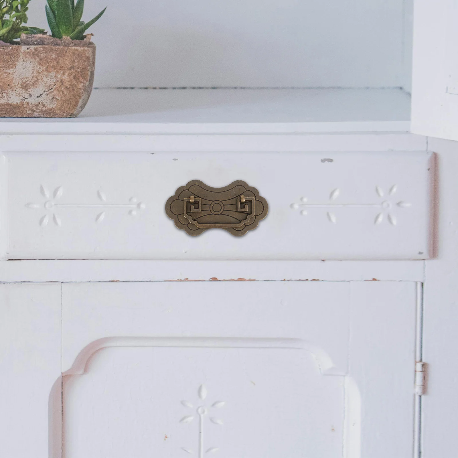 

Bronze Drawer Pulls Solid Brass Vintage Cabinet Handles For Kitchen Wardrobe Closet Furniture Knob Hardware