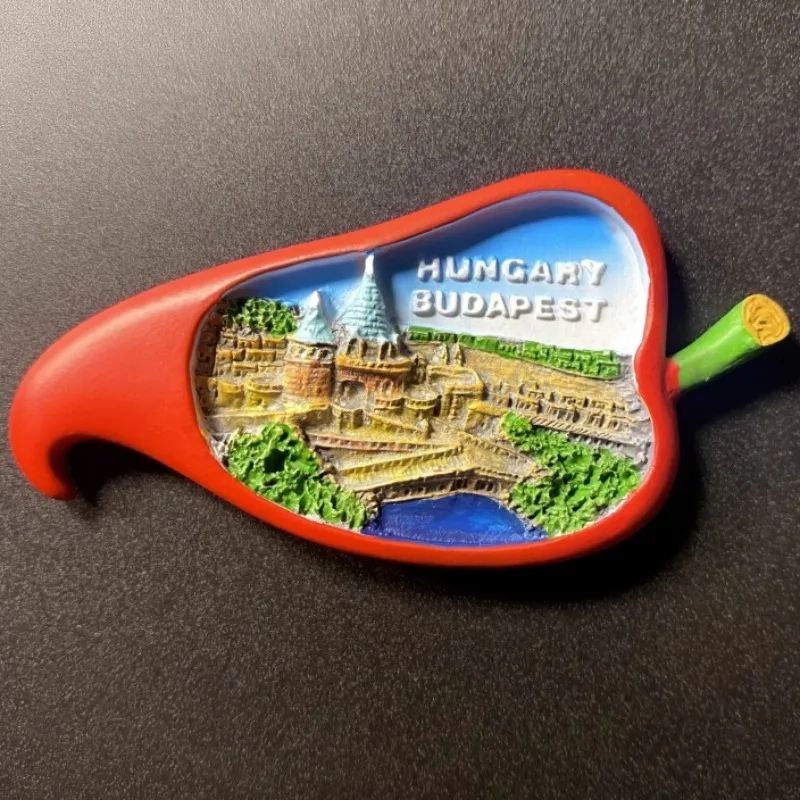 Ungheria magneti per frigorifero Budapest souvenir da viaggio adesivi per frigorifero ornamenti per la casa regali di compleanno adesivi murali per