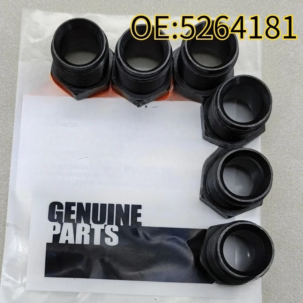 

High quality New For 6PCS 5264181 Injector fixed fuel cup bolt suitable for Ram 5.9L 6.7 03-19