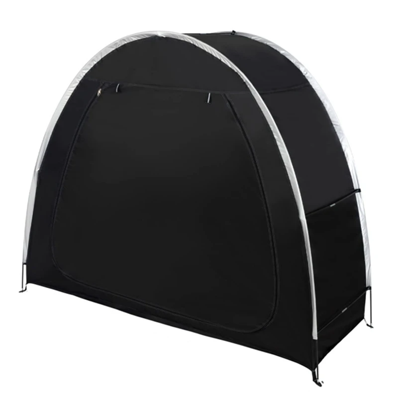 Outdoor Portable Bicycle Storage Sheds  Waterproof 2 Bikes Tent Shelter Portable Garage Storage Shed For Bike Motorcycle