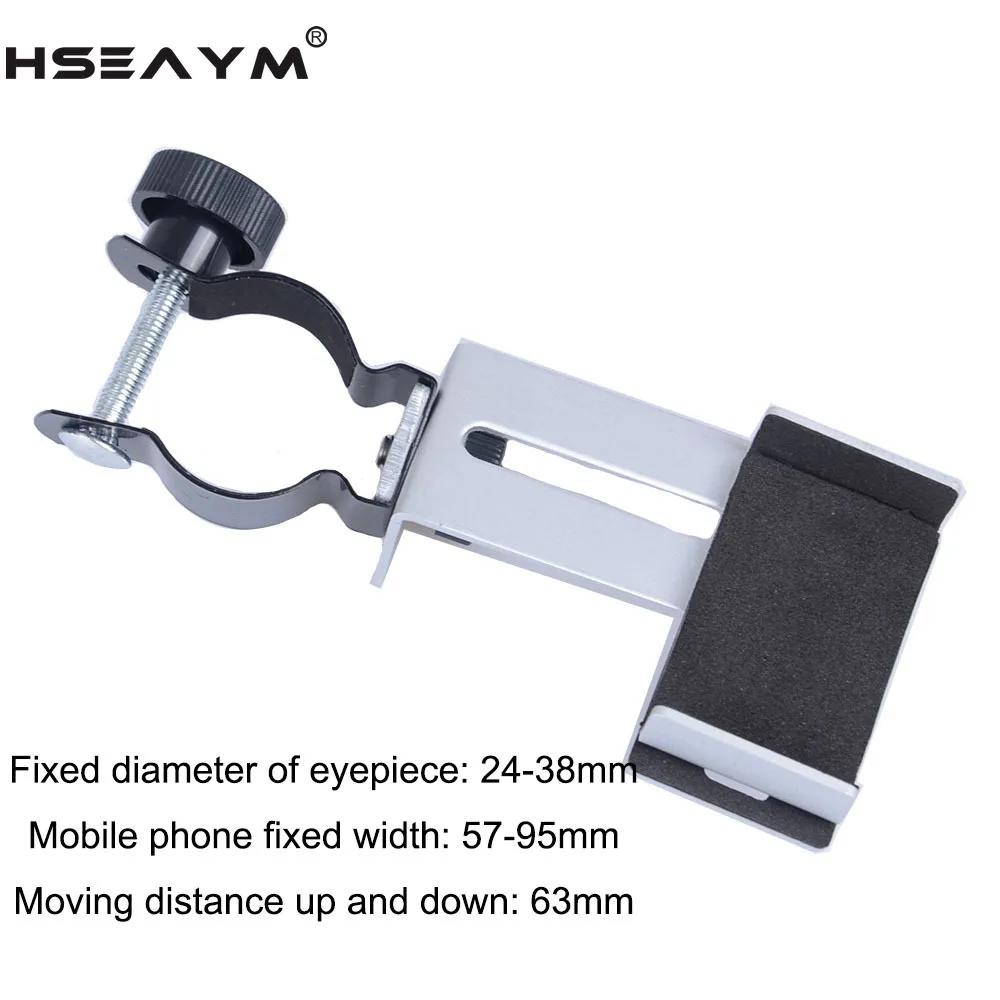 HSEAYM Camera Phone Holder Photography Stand Telescope Monocular Eyepiece Microscope Universal Mount Support Small Caliber