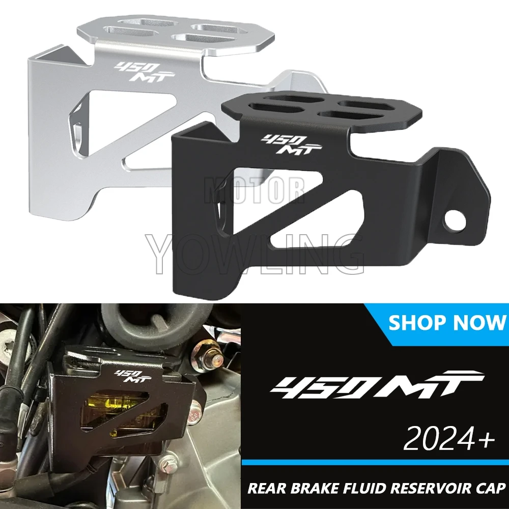 

For CFMOTO CF 450MT 450 MT 450 MT450 Accessories Motorcycle Rear Brake Fluid Reservoir Cover Guard Protection IBEX450 ibex 450