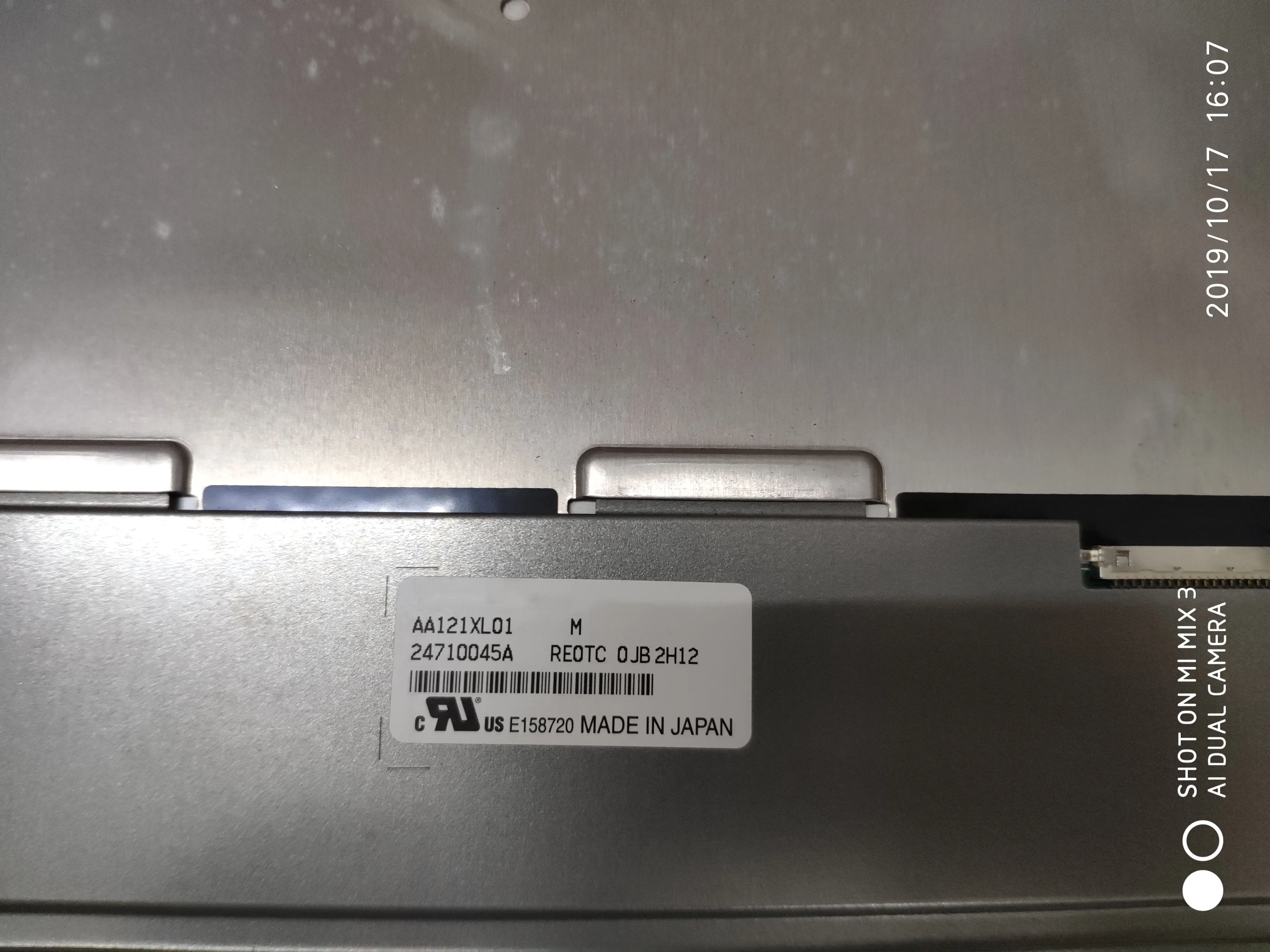 12.1-inch panel AA121XL01, 1024*768 LVDS, free shipping