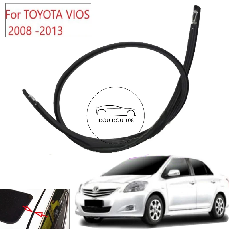 FOR TOYOTA VIOS 2008 -2013 NCP93 Roof Rubber / Car Roof Seal Strip / Car roof rubber strip / ROOF MOULDING RUBBER