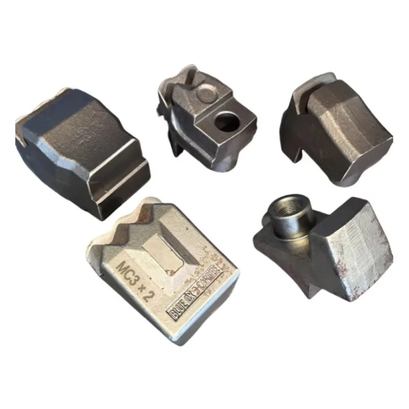 

High Strength Steel Forging Parts CNC Machining Carbide Tips Stump Grinder Teeth For Forestry Machinery Applications