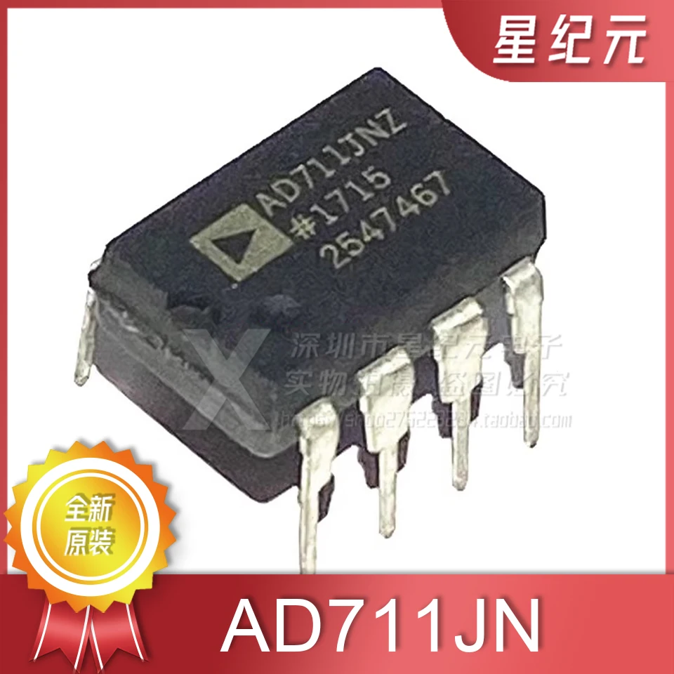 

[IN STOCK]1 Piece Imported AD711JN DIP8 Dual Operational Amplifier IC