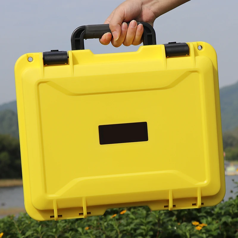 Heavy-Duty ABS Plastic Toolbox 280x240x130mm – Foam Lined for Ultimate Protection, Portable & Weather-Resistant, Ideal for DIY