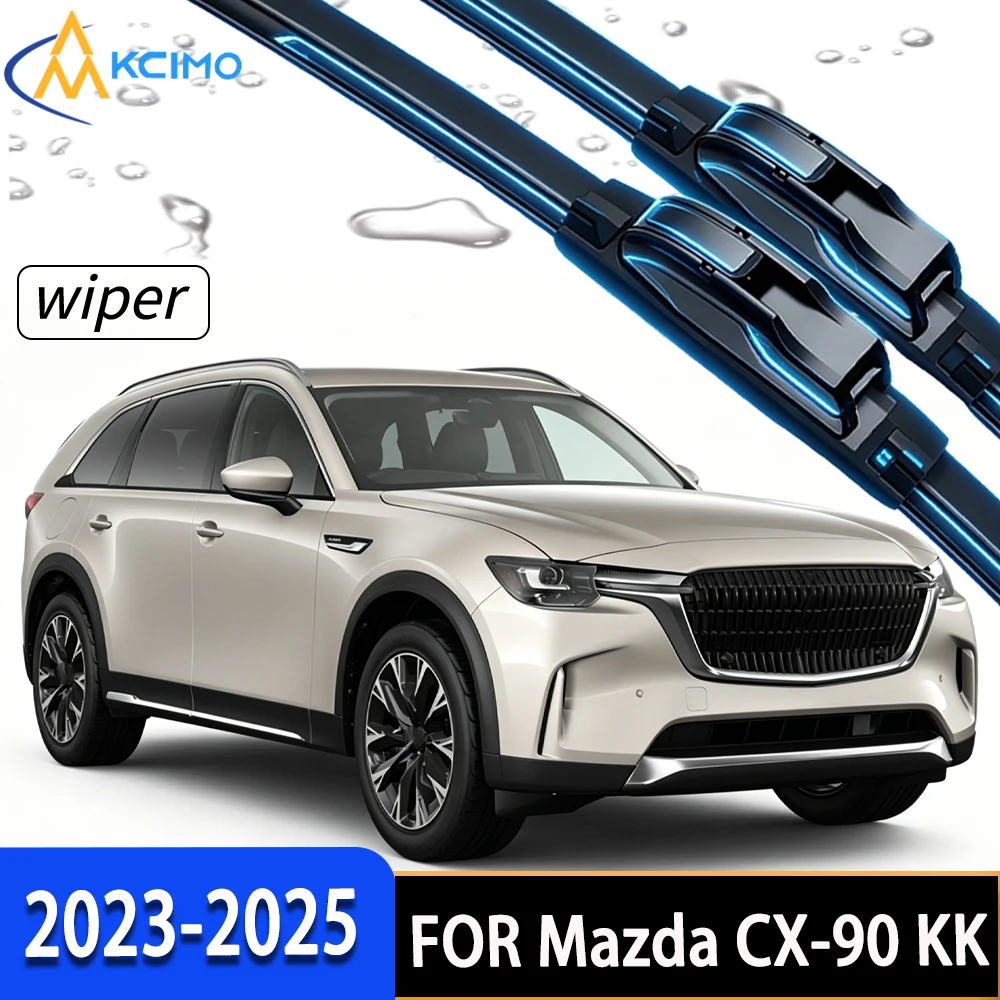 

2Pcs Front Windshield Wiper Blades For Mazda CX-90 KK KJ 2023-2025 Premium Quality Windscreen Wiper Car Replacement Parts