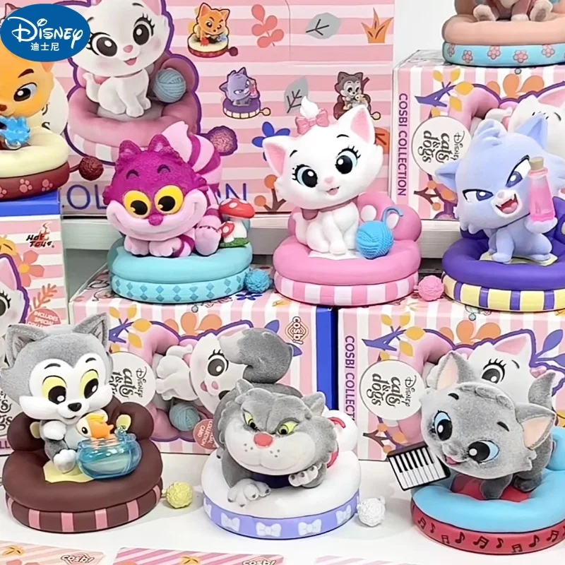 

New Genuine Cat Party Series Blind Box Cosbi Cute Marie Cat Lucifer Mini Anime Figure Collect Ornaments Decor Toys Xmas Gifts