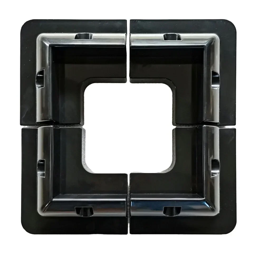 Soporte de ángulo para techos planos de caravanas, resistente a los rayos UV, proporciona seguridad, Deflector de viento fuerte, práctico