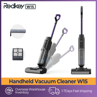 Redkey W15 Wireless Vacuum Cleaner Electric Spin Mop Cleaner Wet & Dry Glass Ceiling Door Windows floor scrubber machine