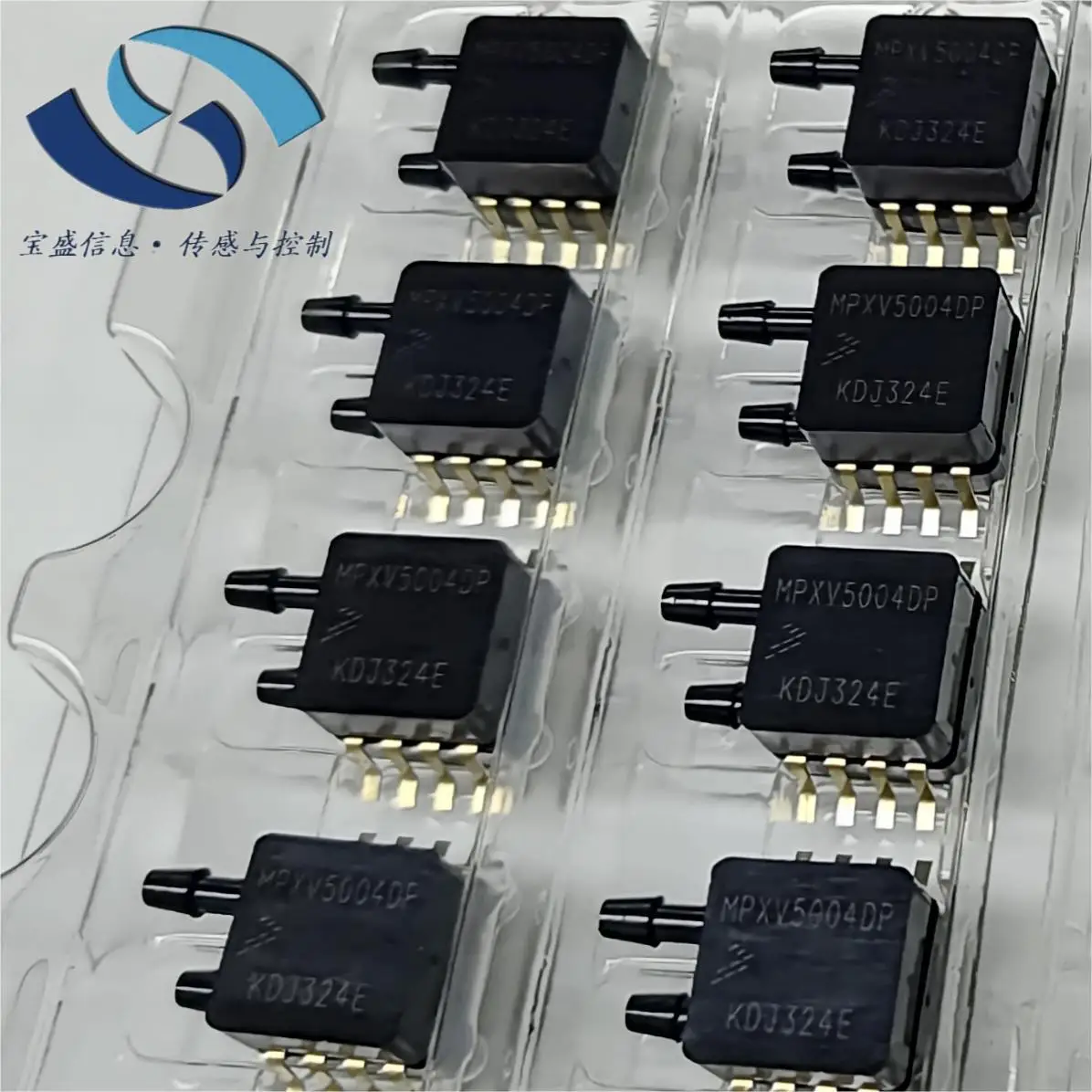 

2025 MPXV5004DP Freescale, pressure sensor 0.57PSI (3.92kPa) differential