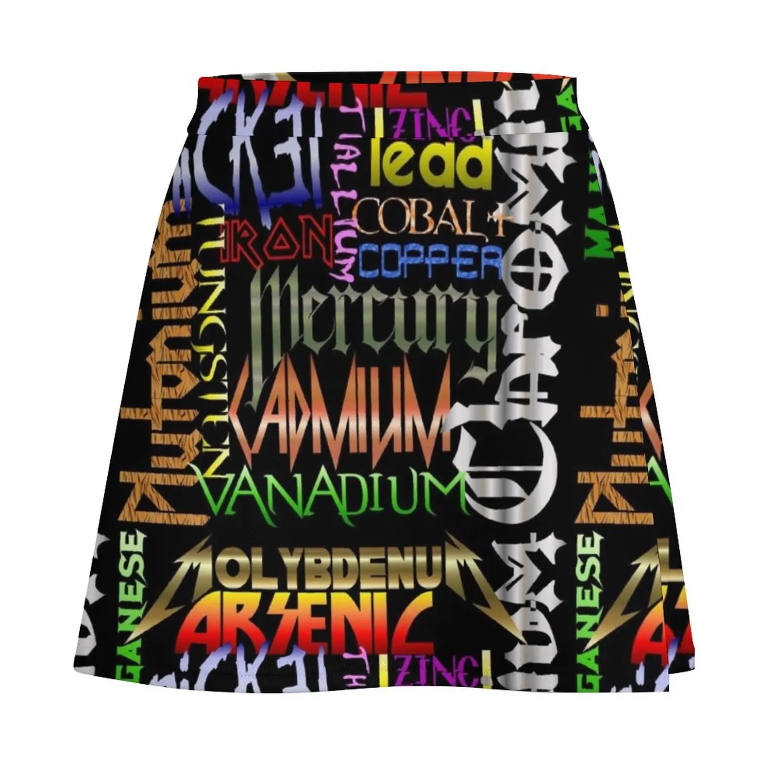 Heavy Metals Mini Skirt Skirt for girls Sexy mini skirt japanese style sexy Mini