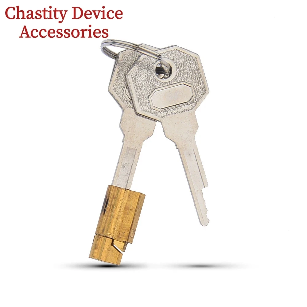 5/10Pcs Keys Accessories For Chastity Cage,Brass Lock Core For Replacement Chastity Lock Device Accessories Sex Toys For Men Gay