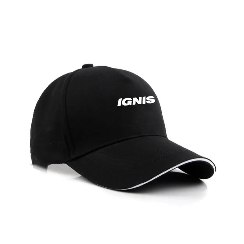 

For IGNIS Baseball Caps Women Men Sun Hat Snapback Adjustable Casual Outdoor Sport Running Auto Accessories