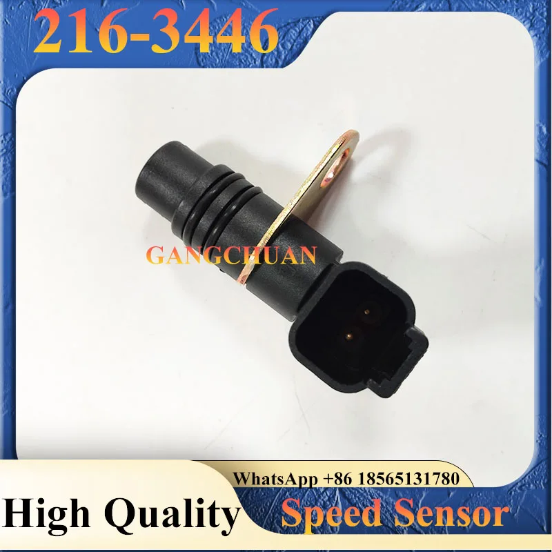 216-3446 2163446 Crankshaft Speed Sensor For3054 3054C 3054E 3056 3056E Engine 315C 315CL M313C M315C M316C M318C Excavator 924G 3