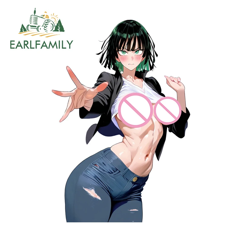 

EARLFAMILY HELLISH BLIZZARD Vinyl Material Decal Sunscreen Desktop Luggage Car Stickers Accessories Surfboard Campervan Racing