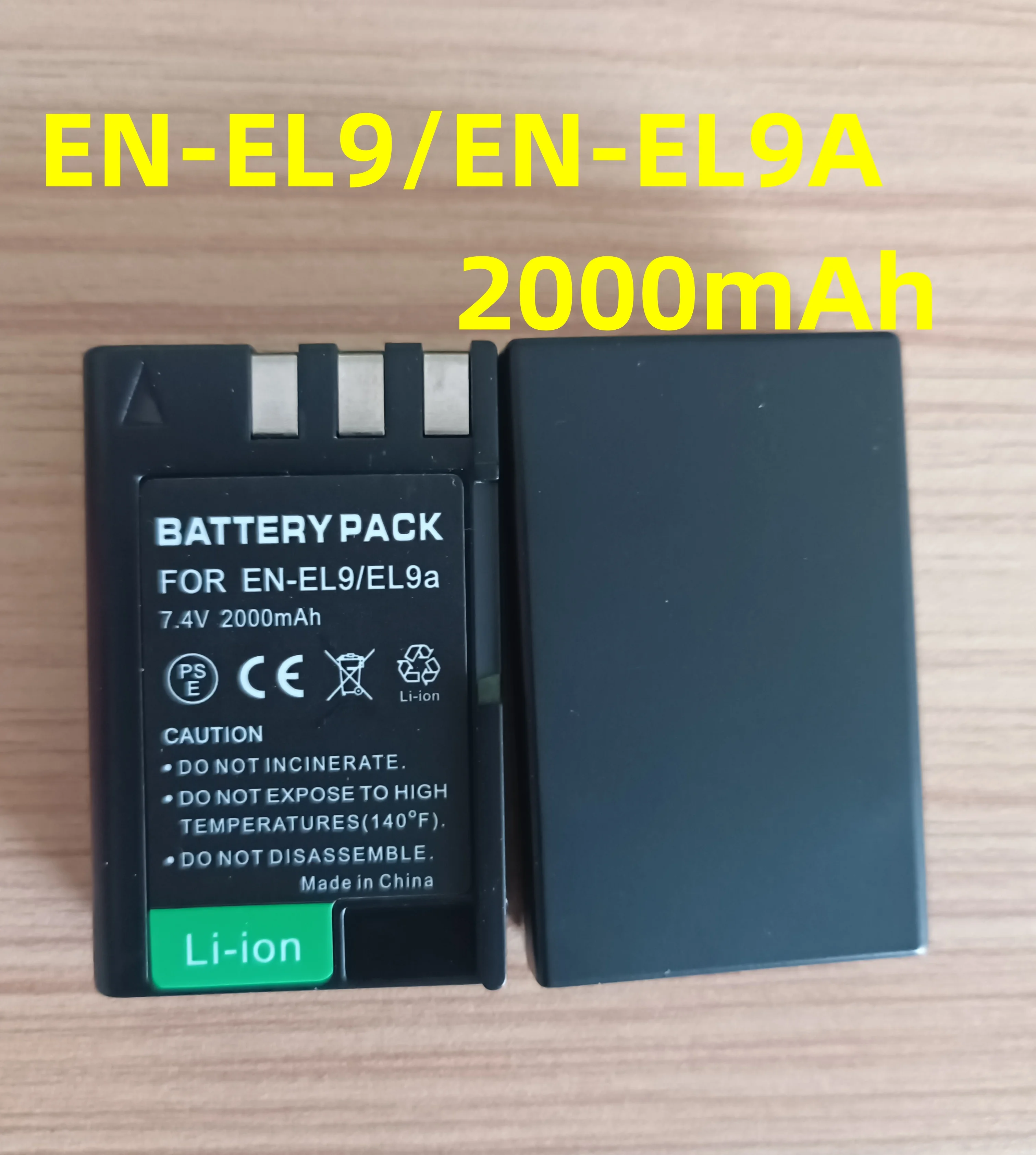2000Mah EN-EL9 En-E…