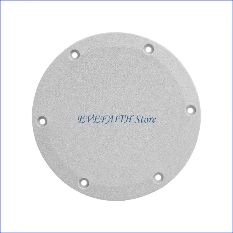 

124B Marine Inspection Port Cover Round Inspection Hatches with Detachable Cover For Watercraft And Safety