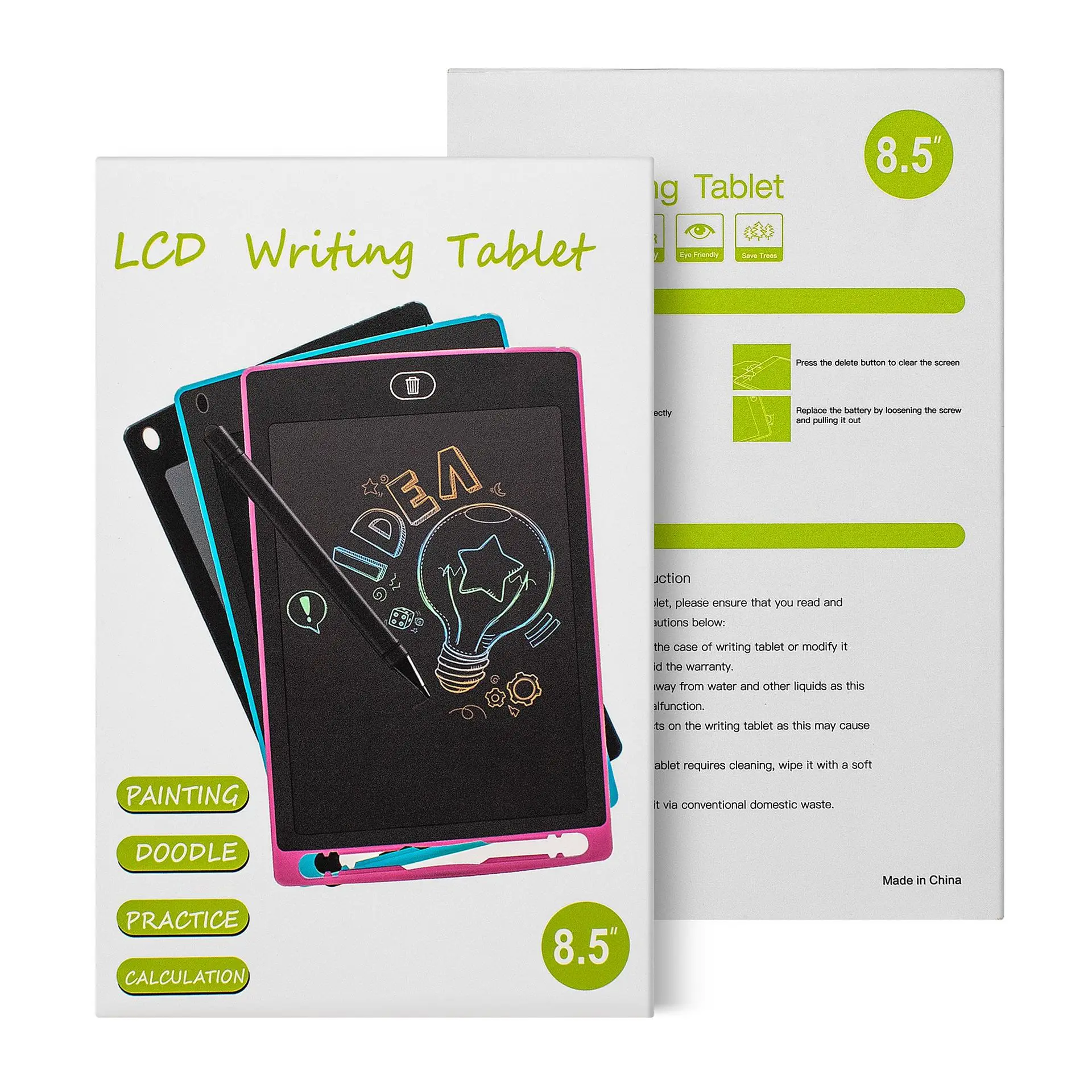 8.5 inch Writing Board Drawing Tablet LCD Screen Writing Digital Graphic Tablets Electronic Handwriting Pad Toys Gifts Child