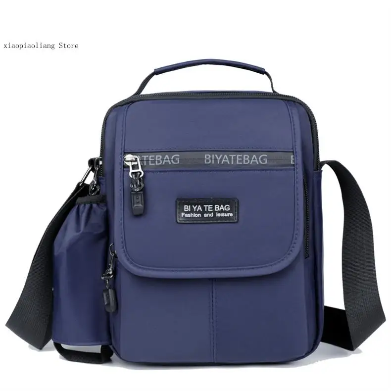 Fashionable Men's Trendy Casual Business Single Shoulder Crossbody Bag Multifunctional Storage Anti  Portable Bag