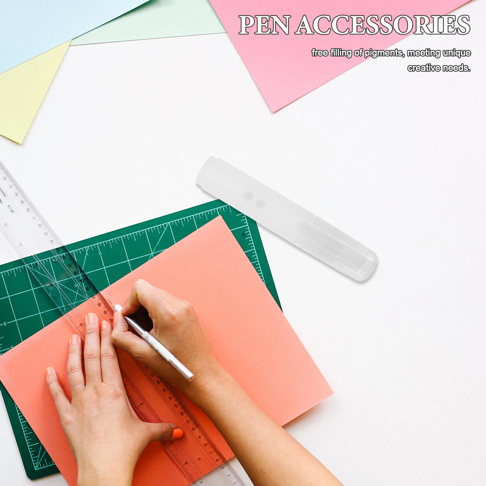 

3Pcs Empty Refillable Paint Marker Tubes Clear Plastic Pens for DIY Graffiti Art Wood Metal Glass Rock Painting Supplies