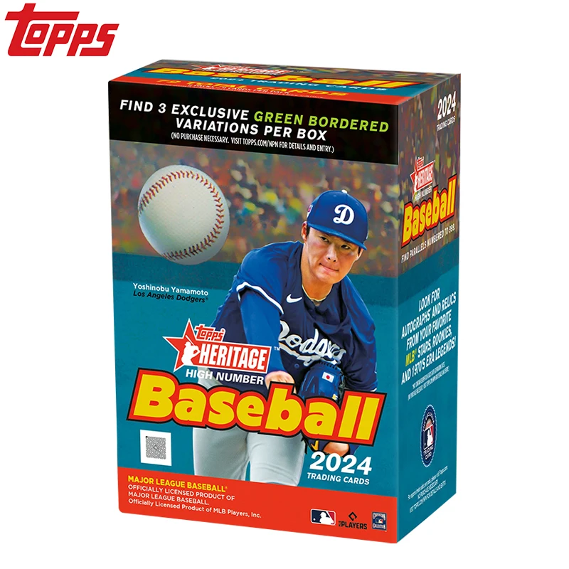 2024 Topps Heritage High Number Baseball Value Box Trading Collection Cards Limited Signature Shipping Protection