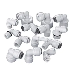 10PCS Straight Ro Quick Water Fitting 1/4