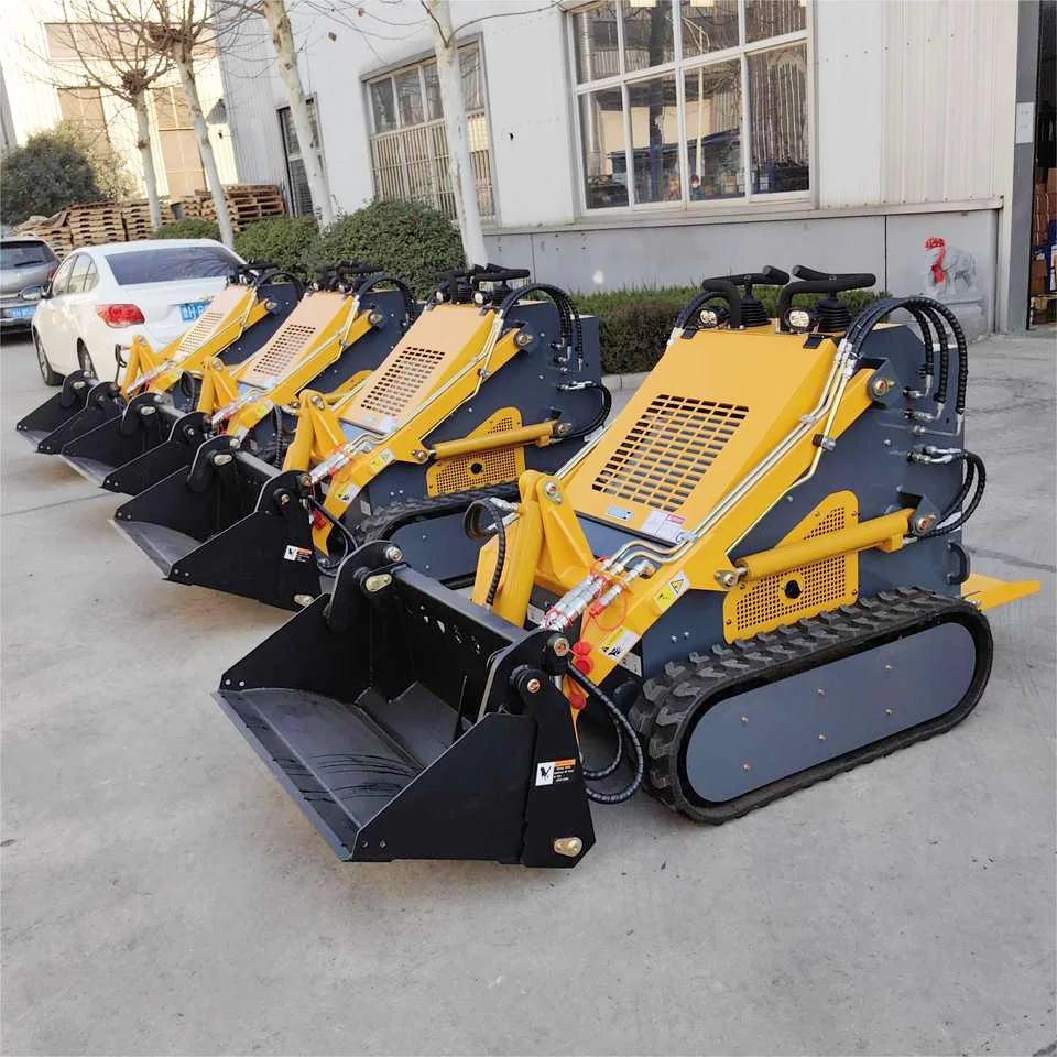 330 380 skid steer loader mini skid steer for CE/EPA China wholesale skid steer mini loader bucket for sale