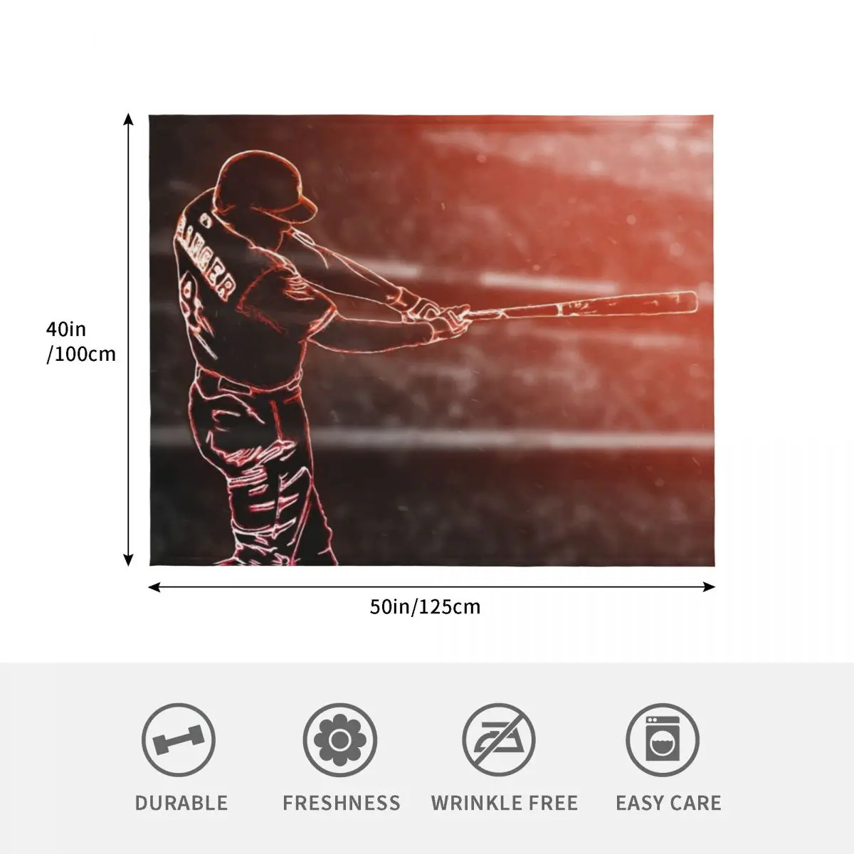 جورج سبرينغر توهج الفني رمي بطانية زينة عيد الميلاد أنعم البطانيات للسرير الدافئ لبطانيات الشتاء #4