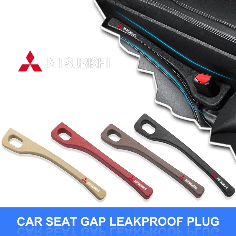 Car Seat Gap Filler Side Seam Plug Strip Leak-proof Filling Strip Car Seat Gap For Mitsubishi ASX Lancer Pajero Outlander L200