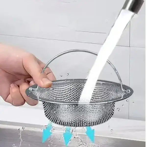 Uniwersalny sitko do zlewu ze stali nierdzewnej