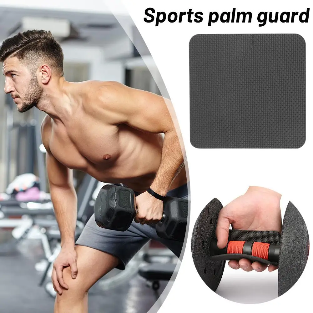 1Pcs Lifting Grips Pads Gym Workout Gloves Pull Up Neoprene Comfort Weightlifting Hand Grips For No Sweaty Hands Non Slip Pa